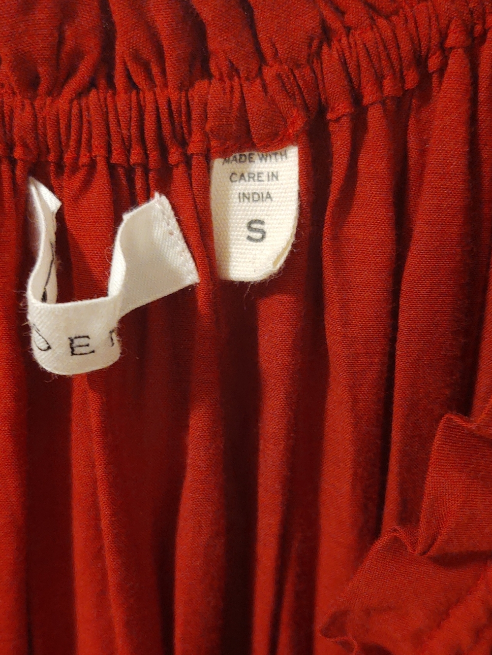 Doen Ischia Dress Red Currant - Picture 4 of 7